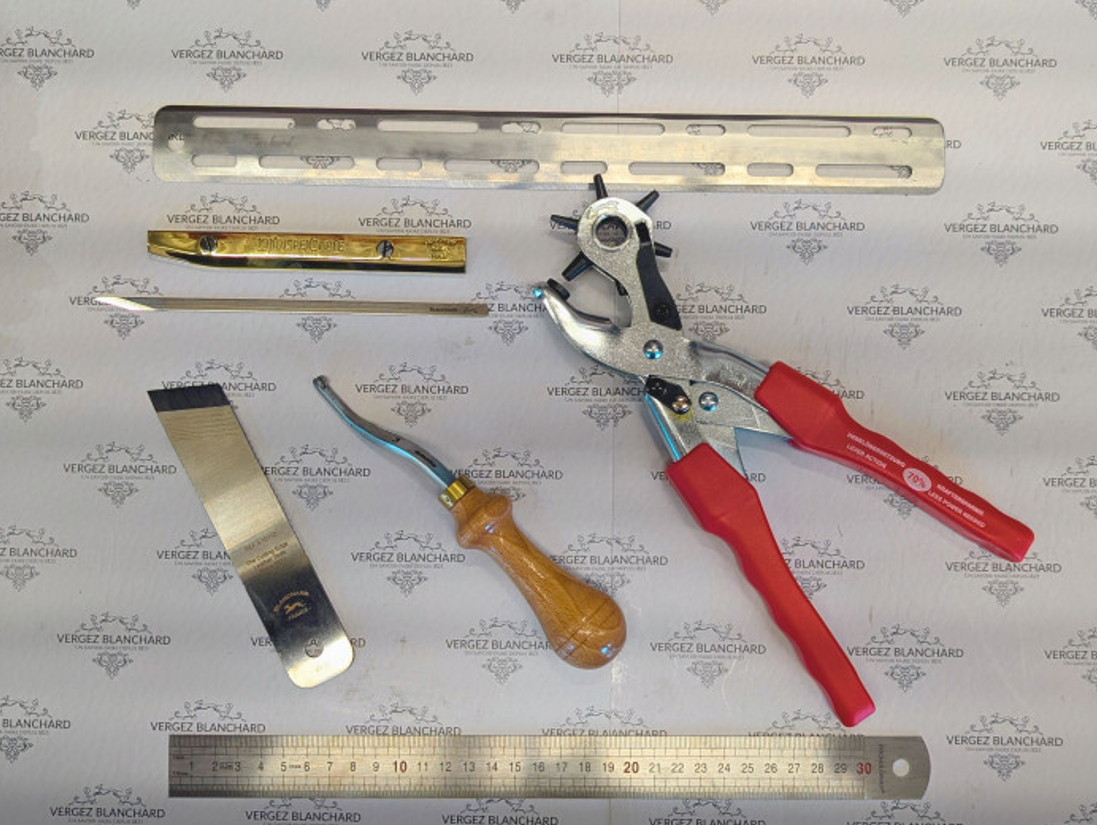 Kit outils maroquinerie